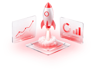 Public launch milestone celebration for a crypto trading platform